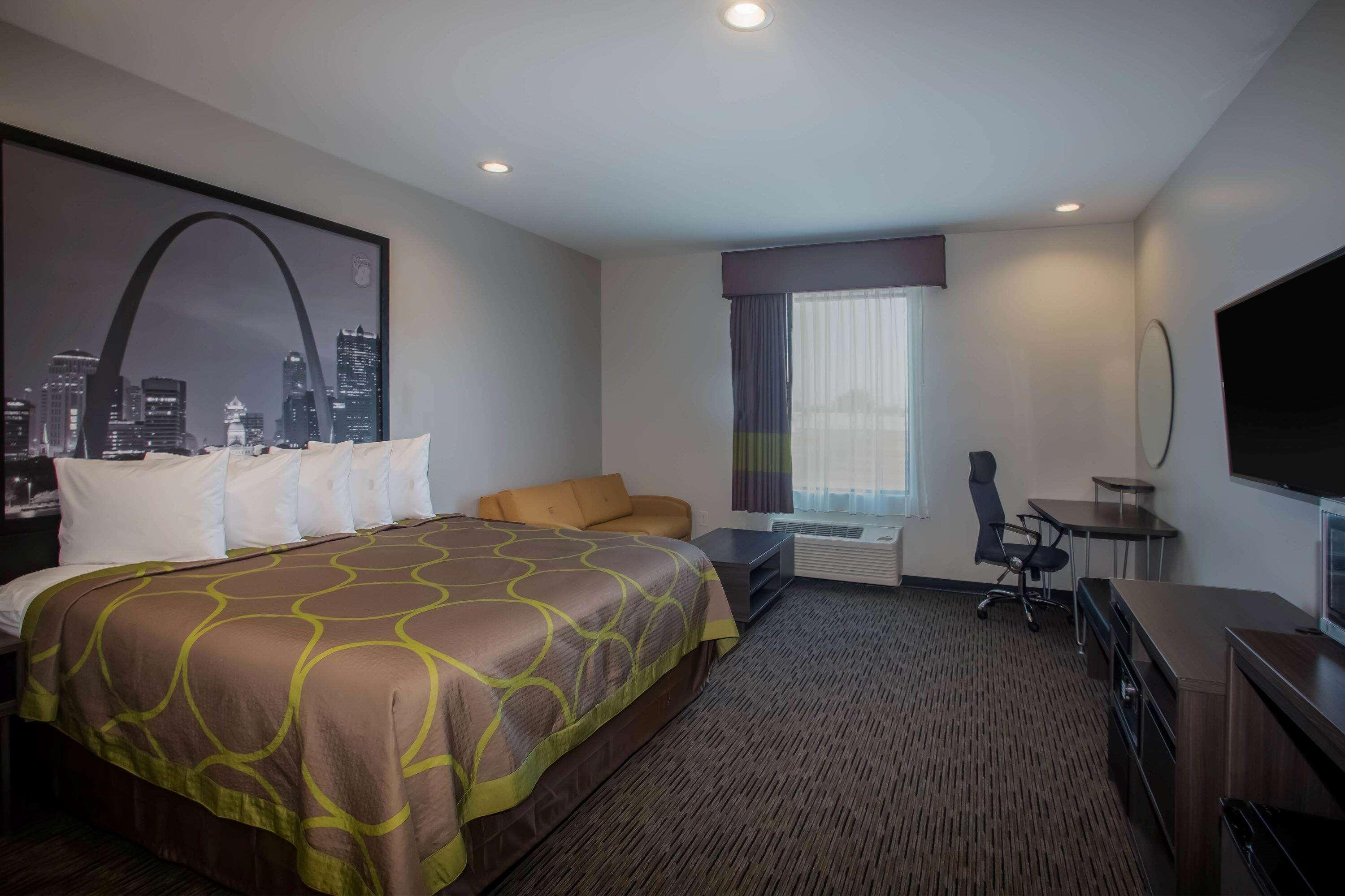 Hotel Super 8 By Wyndham St. Louis North Esterno foto